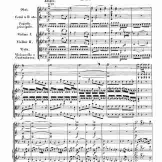 Mozart, Wolfgang Amadeus - Bassoon Concerto, K.191/186e - A4 score
