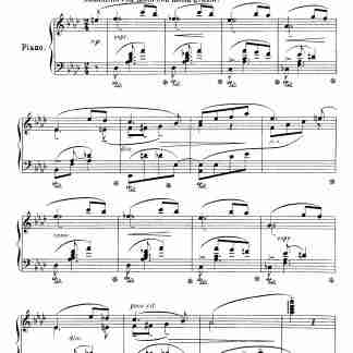 Schütt, Eduard - Papillons d'amour, Op.59