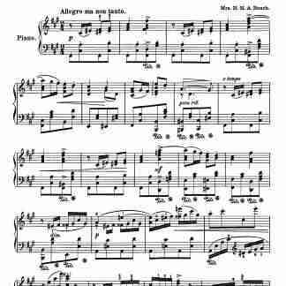 Beach, Amy - 4 Sketches, Op.15